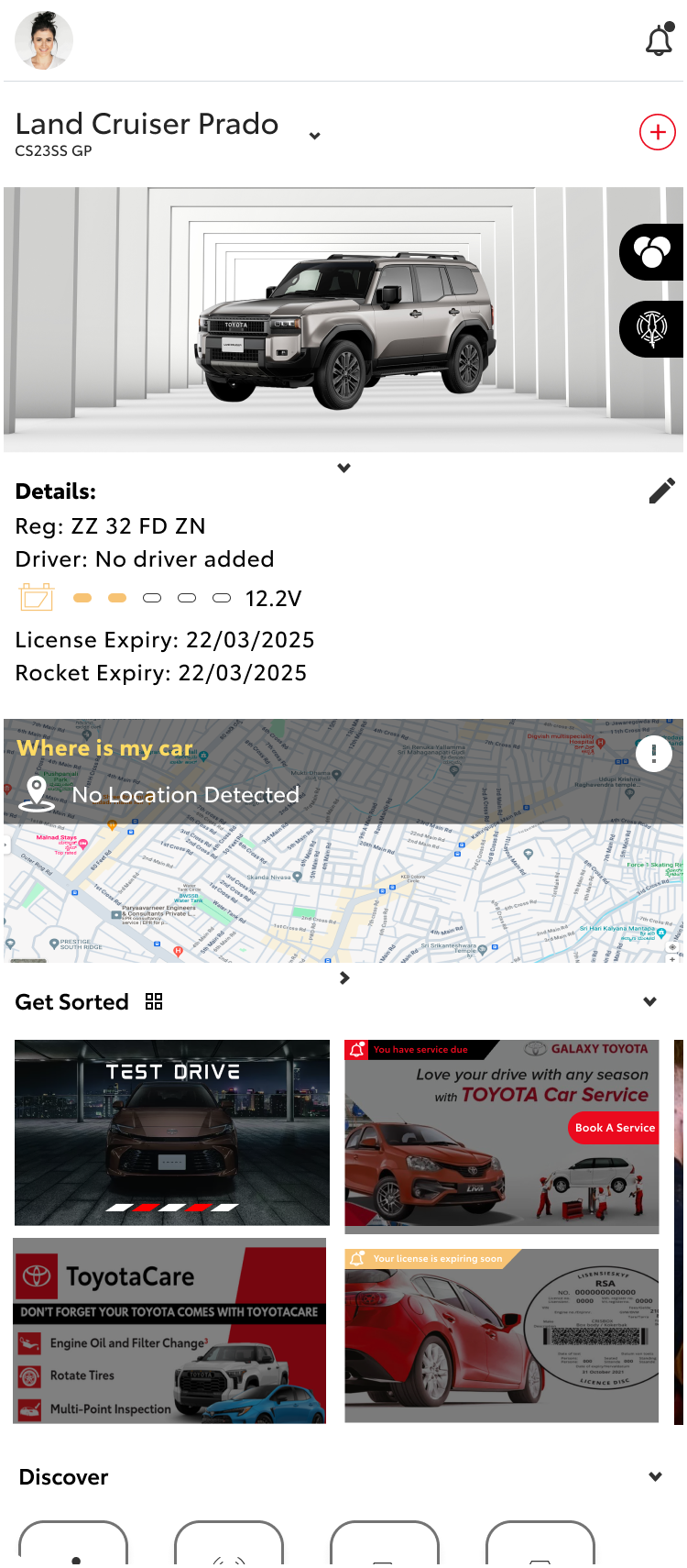 Location-based App Home